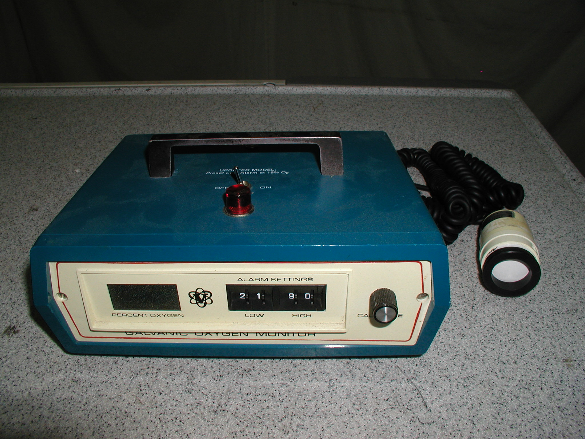 Ventronics 5528 Galvanic Oxygen Monitor