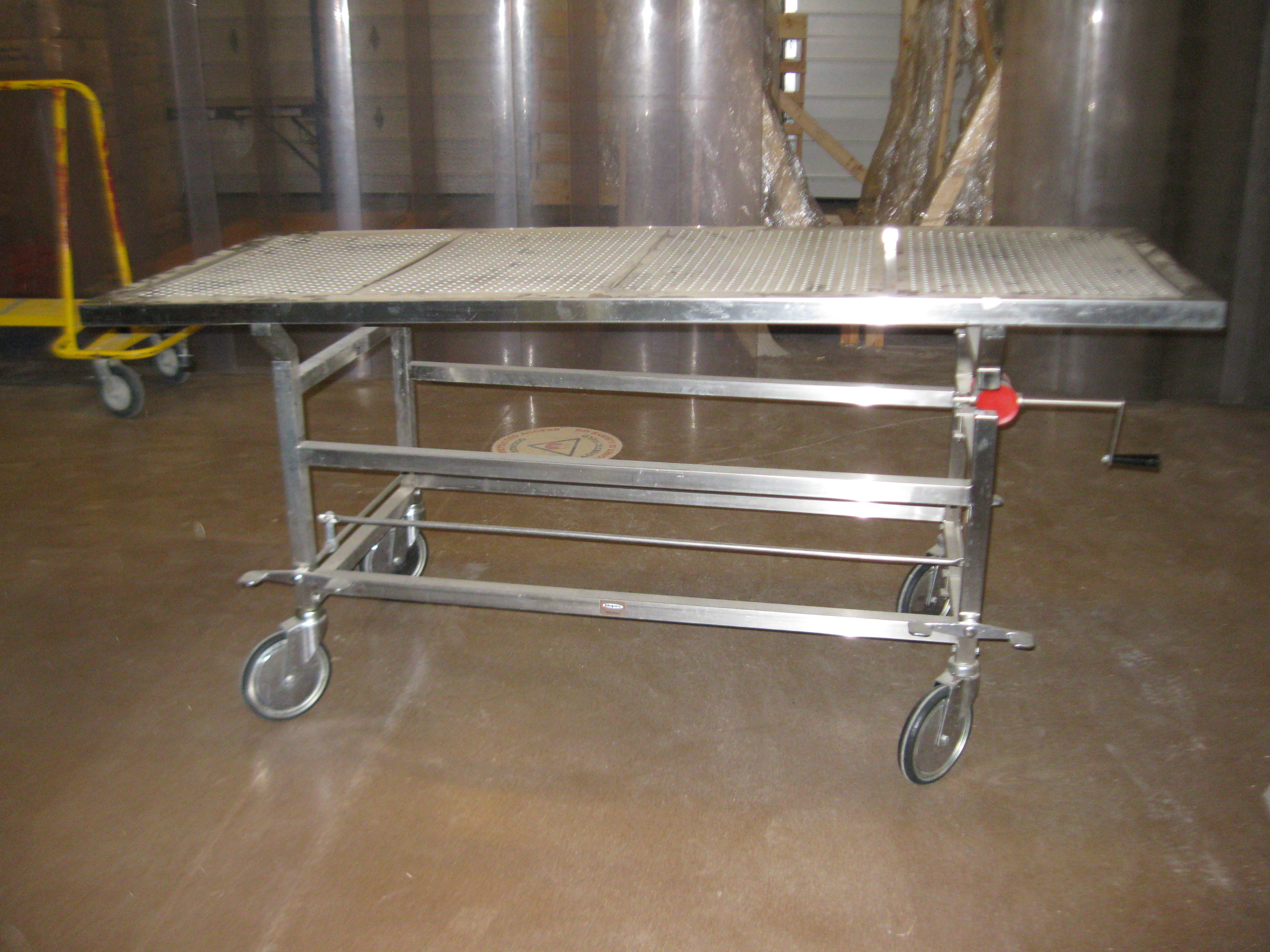 *Stainless Steel Transport Surgical Tabl