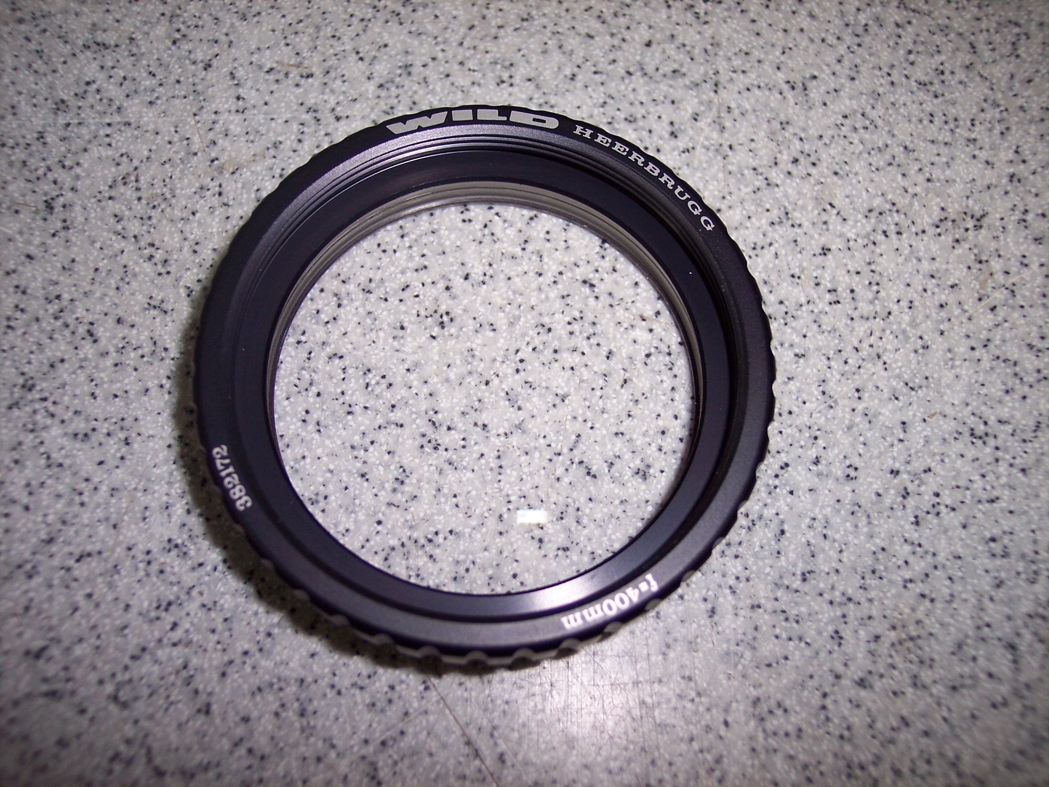 Wild Heerbrugg F-400mm Objective Lens fo