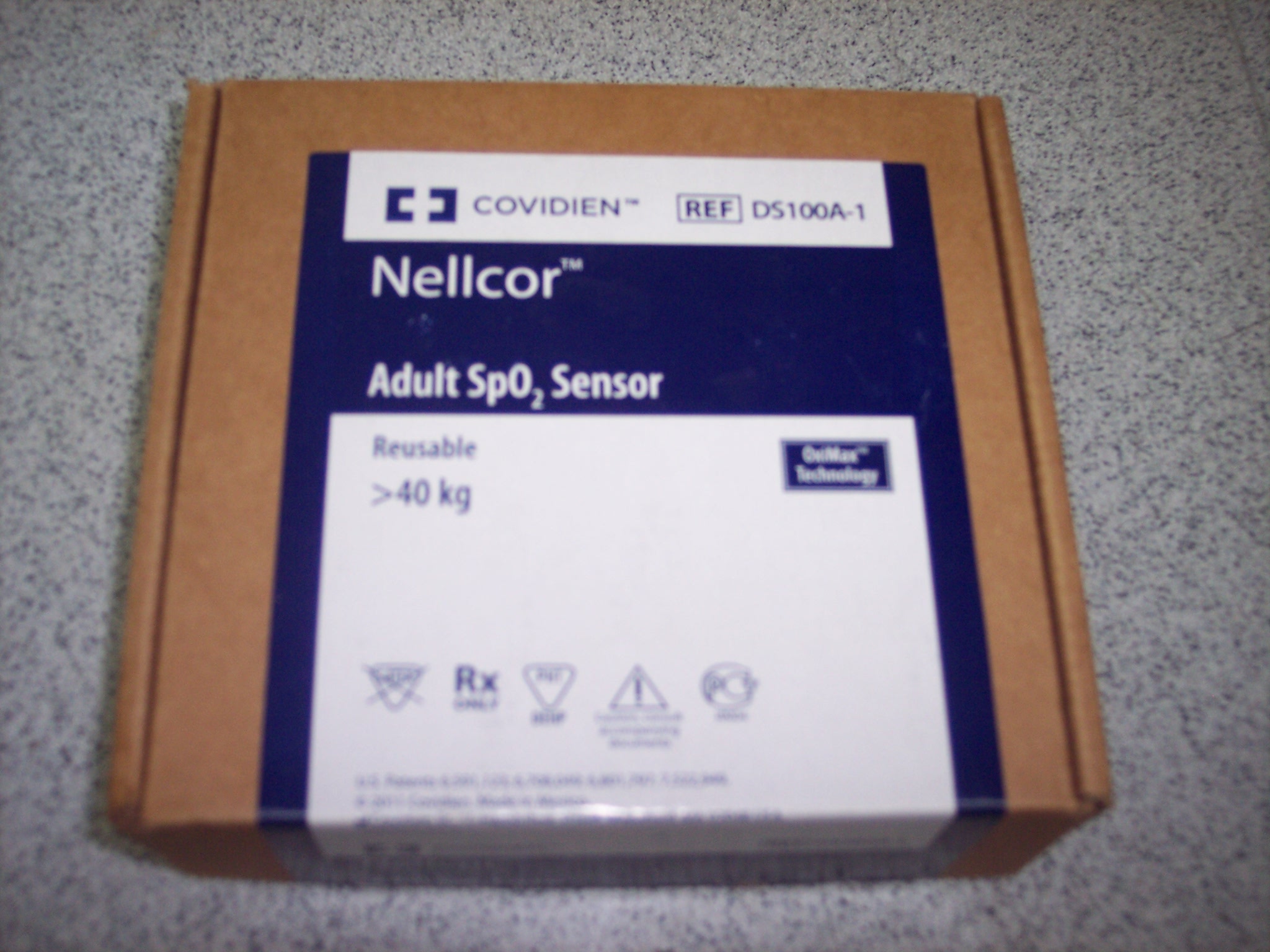  Nellcor DS100A-1 Adult SpO2 Sensor