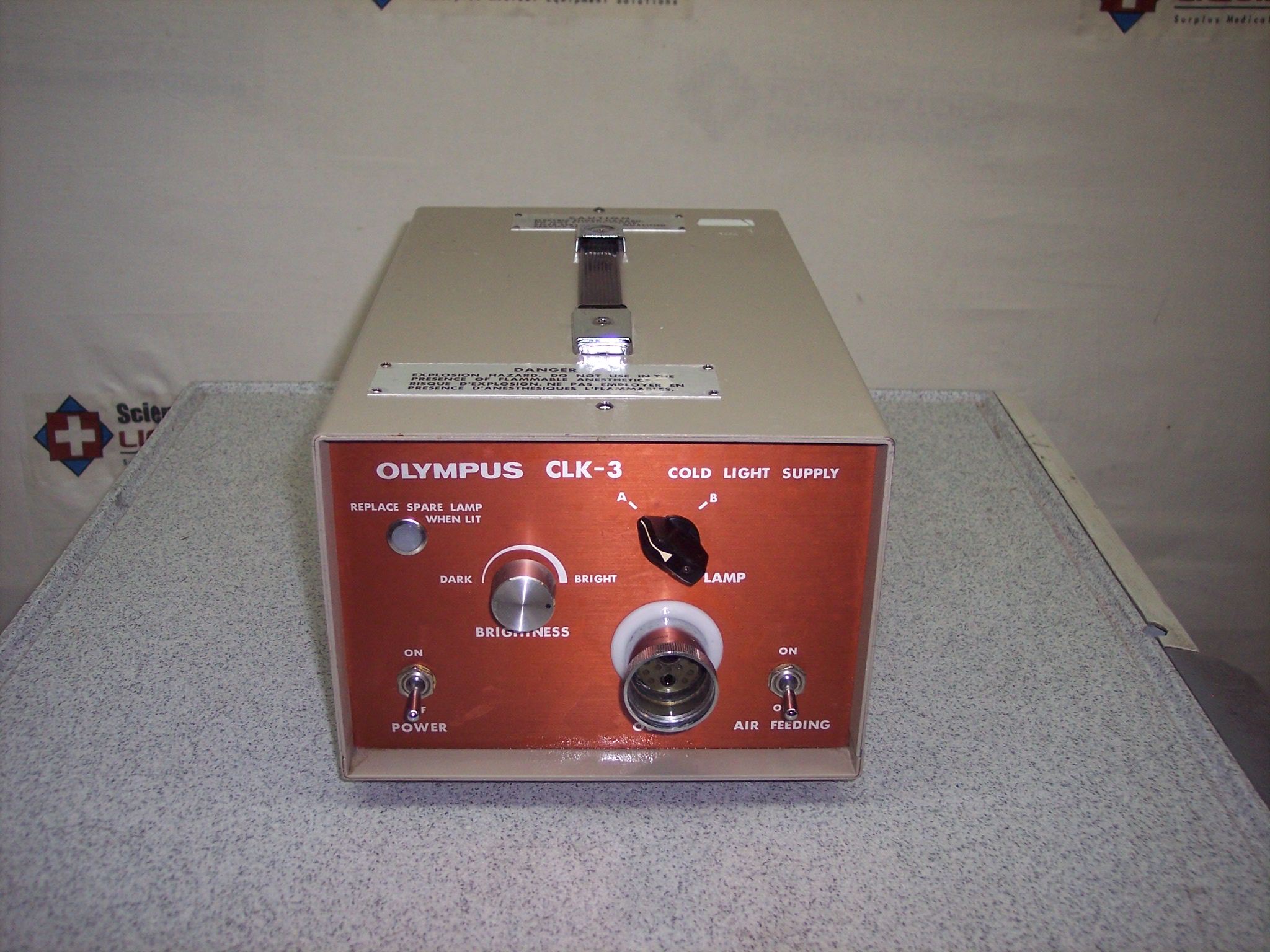 Olympus CLK-3 Cold Light Supply (Light S