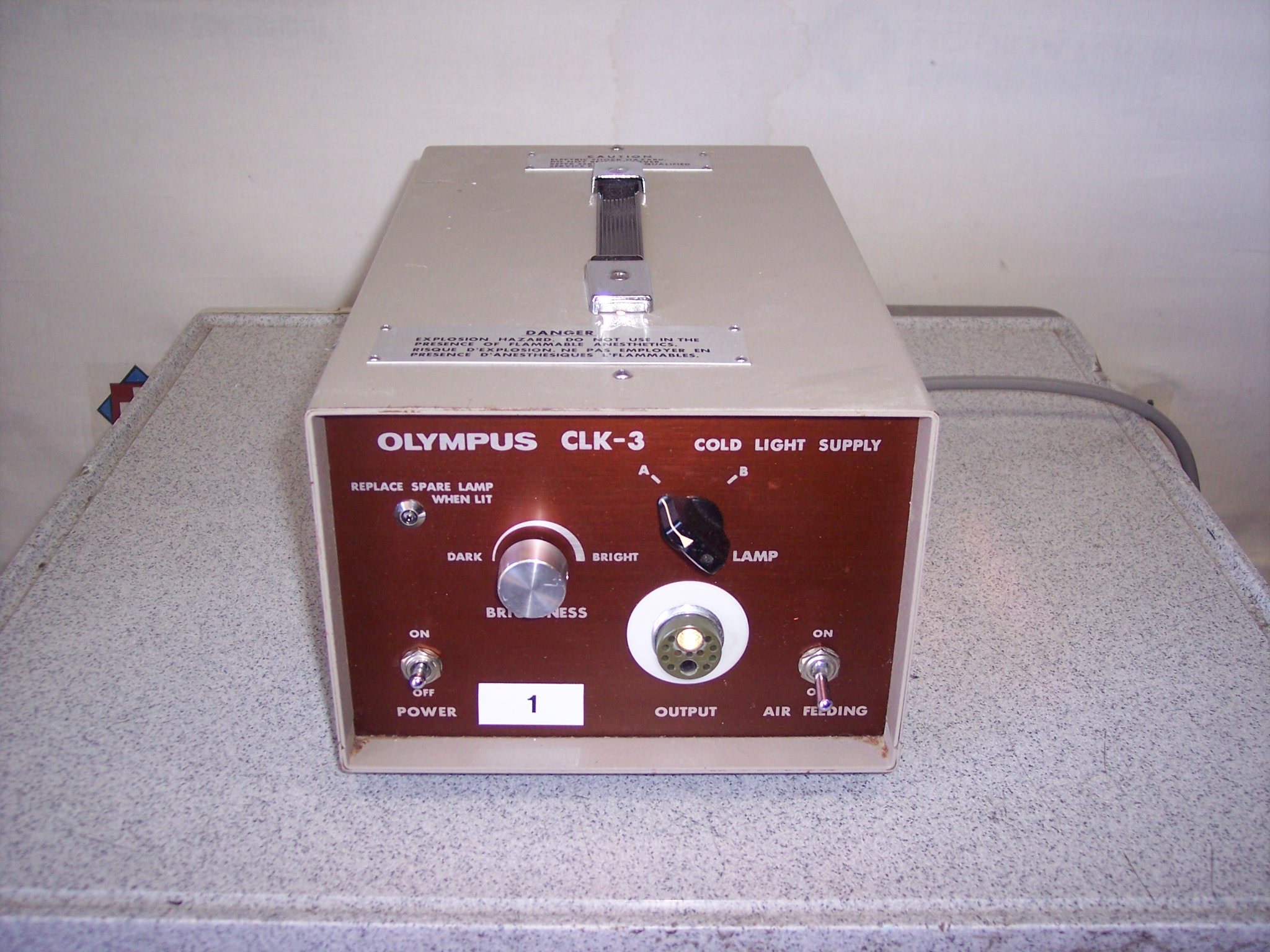 Olympus CLK-3 Cold Light Supply (Light S