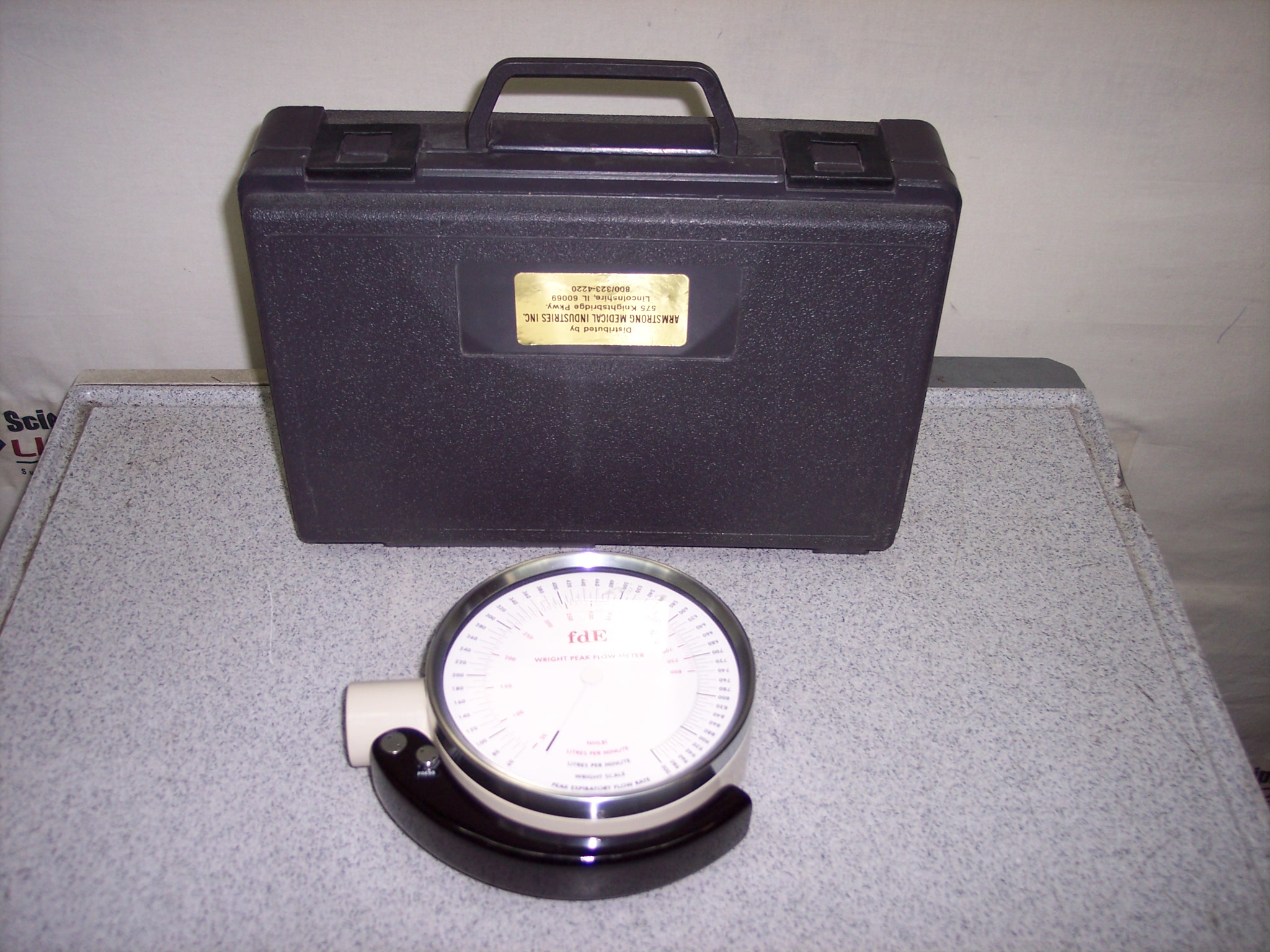 Armstrong Medical Wright Peak Flow Meter