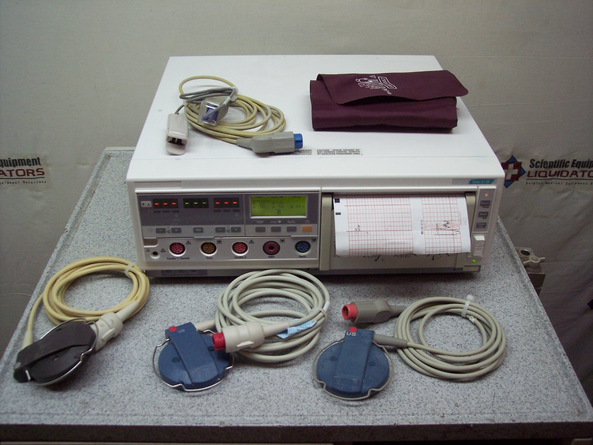 Philips Series 50XM M1350B Fetal Monitor