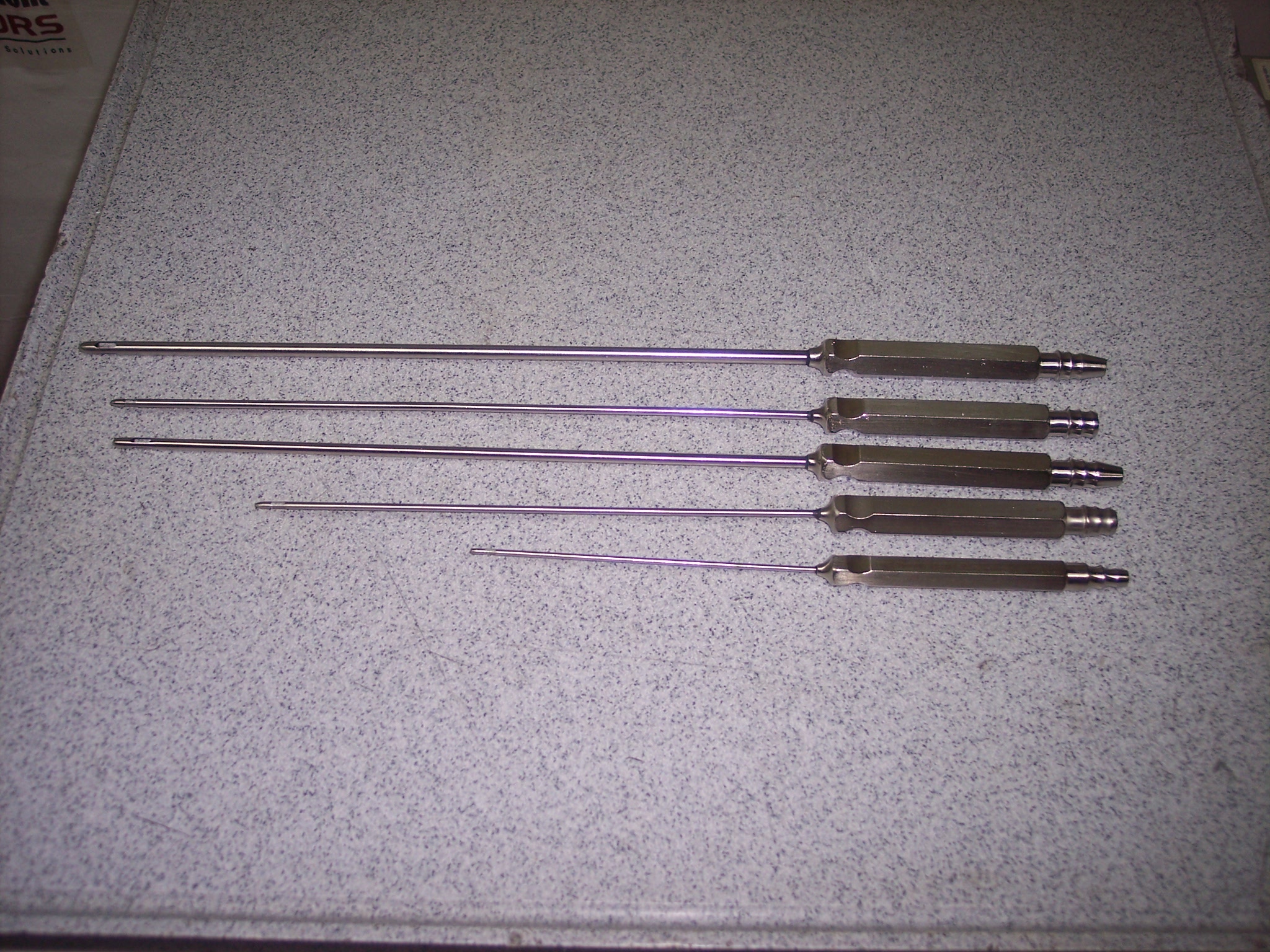 Single Hole Liposuction Cannula Set