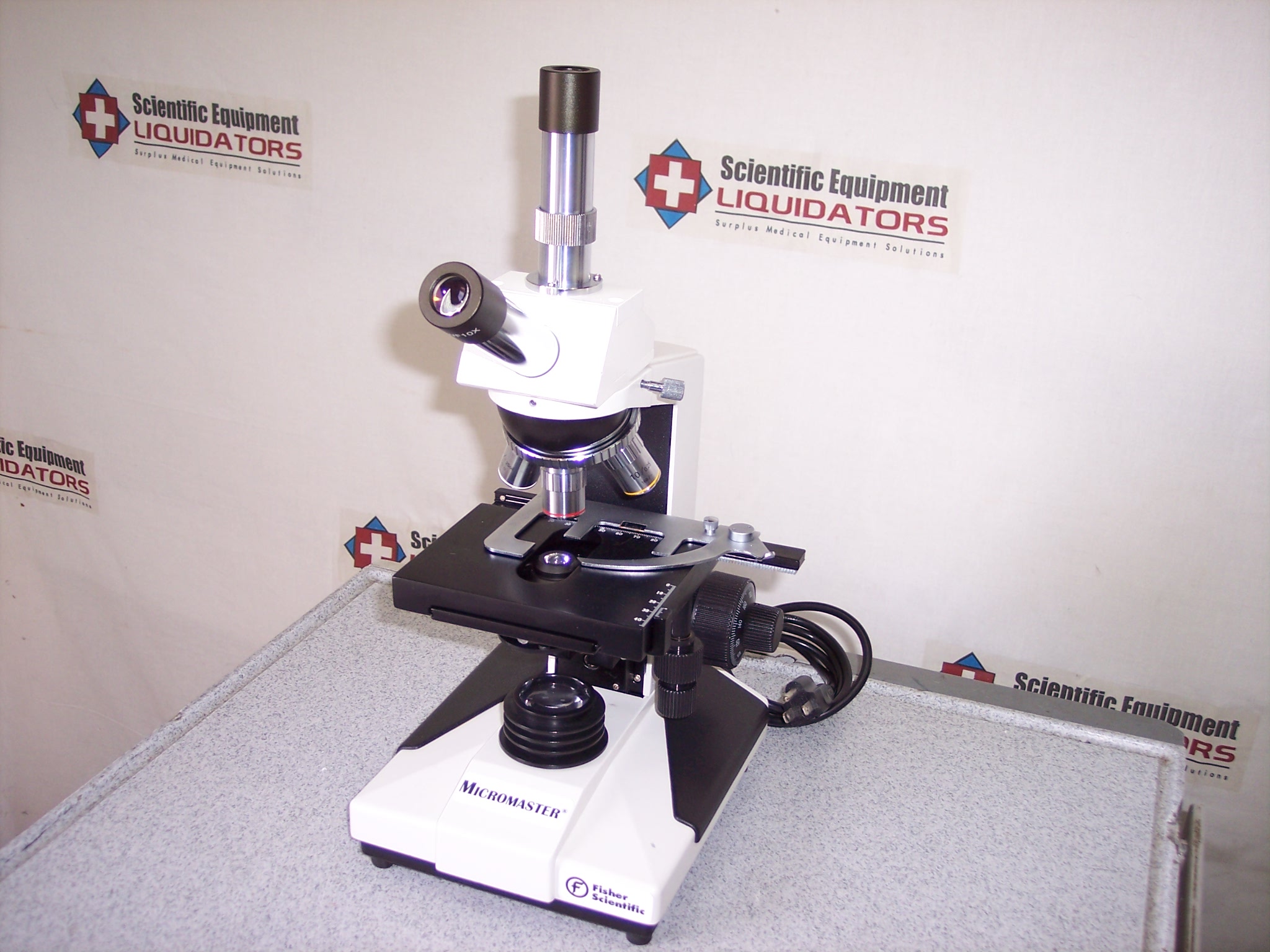 Fisher Scientific Micromaster 12-561-4D Microscope