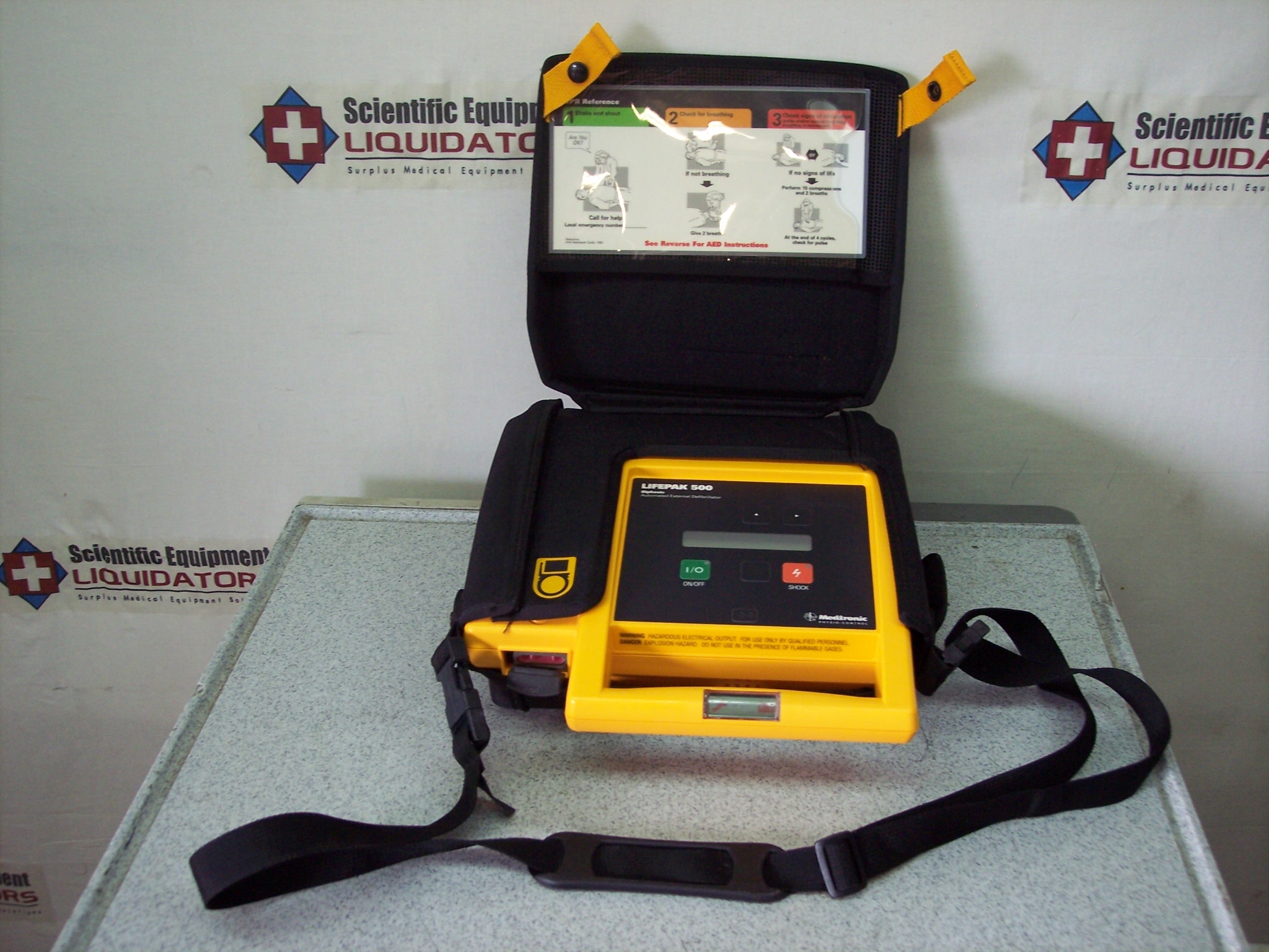 Medtronic Lifepak 500 AED Defibrillator 