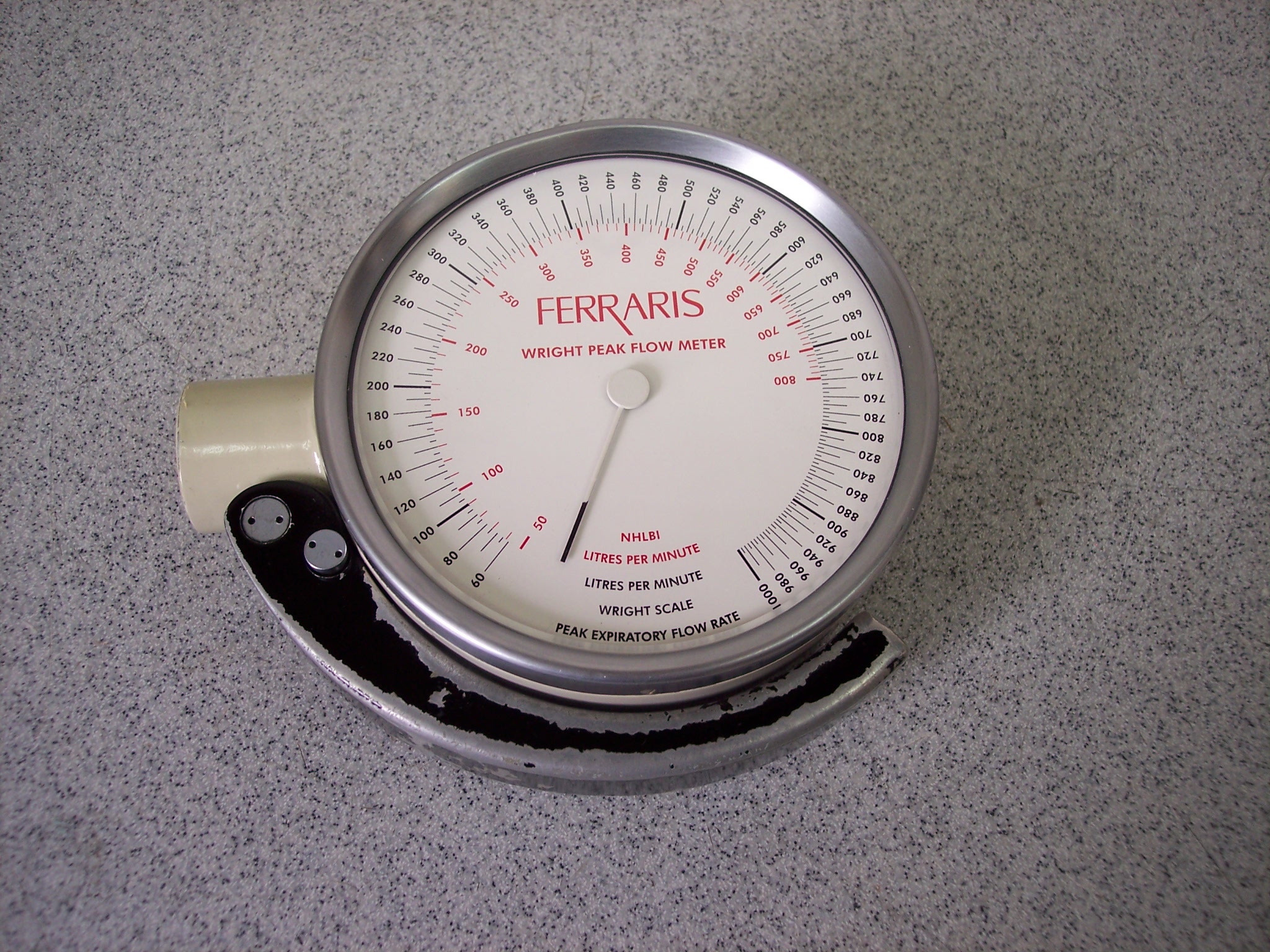 Ferraris Wright Peak Flow Meter