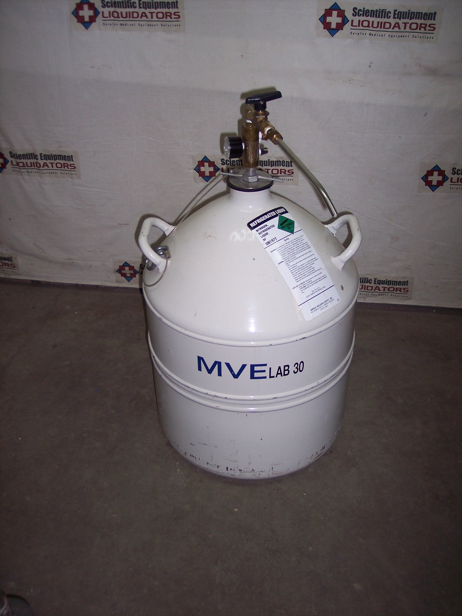 MVE Lab 30 Liquid Nitrogen Dewar 