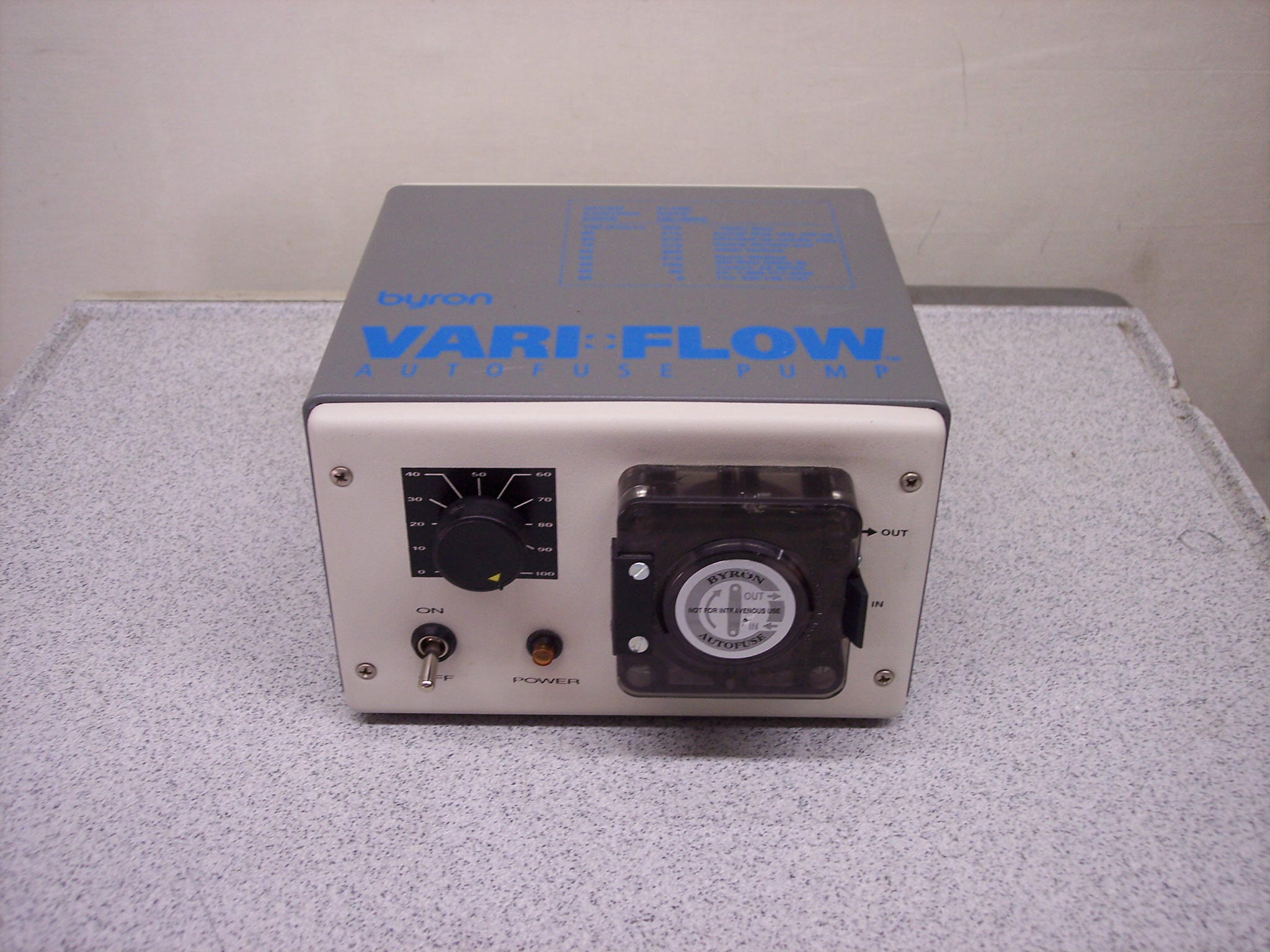 Byron Vari-Flow Autofuse Pump