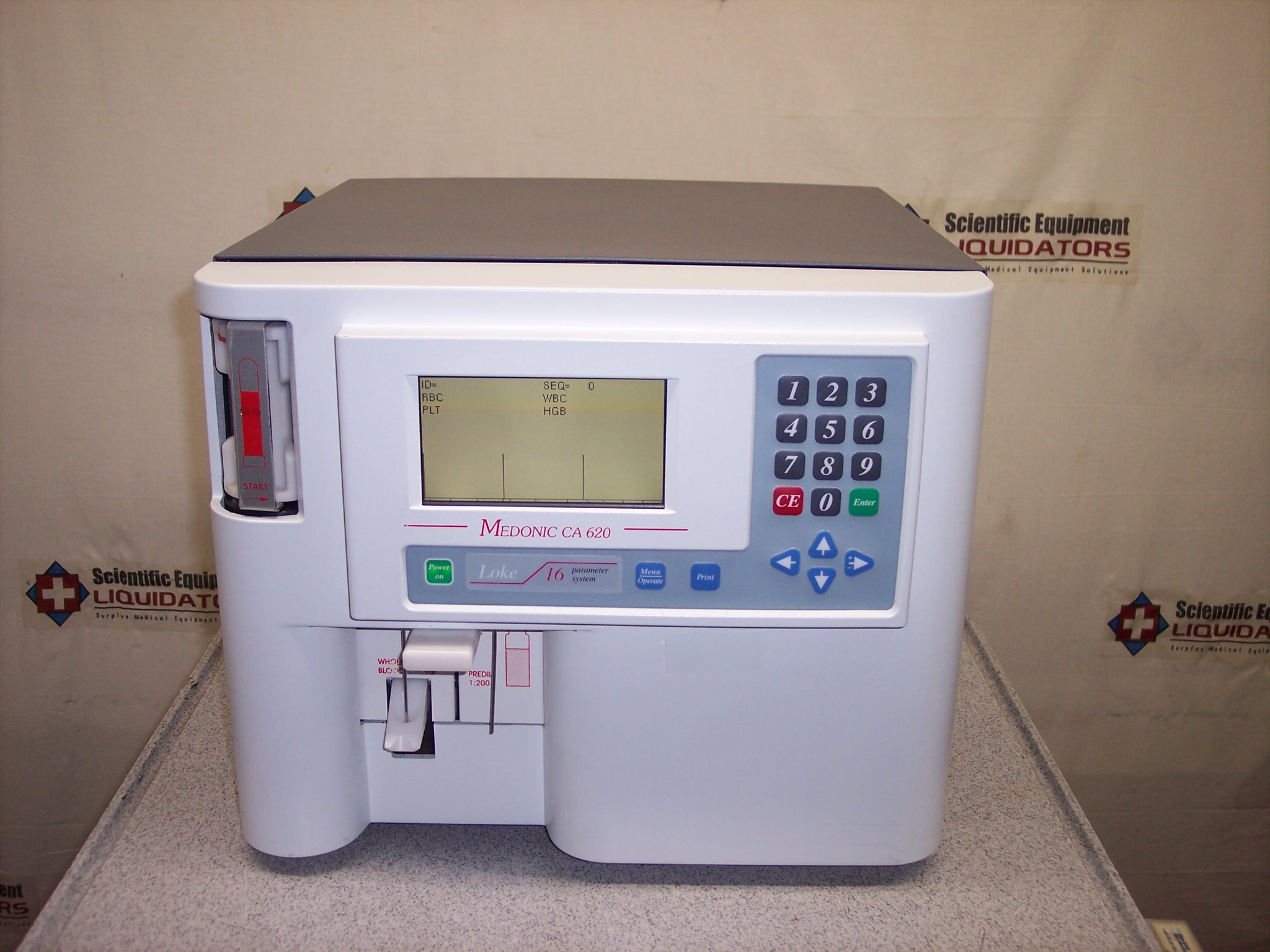 Medonic CA 620 Hematology Analyzer 