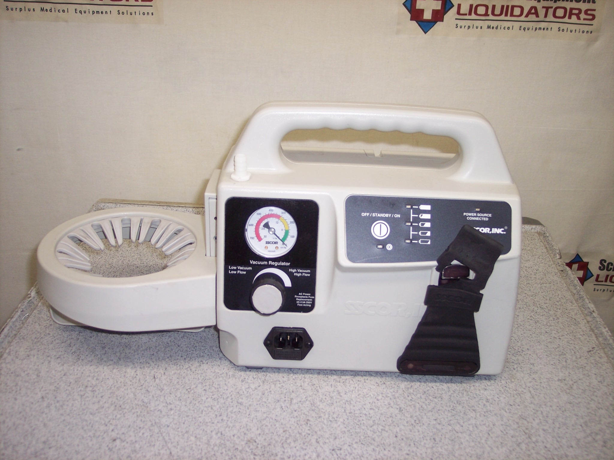 SSCOR 2314B Suction Unit with Regulator