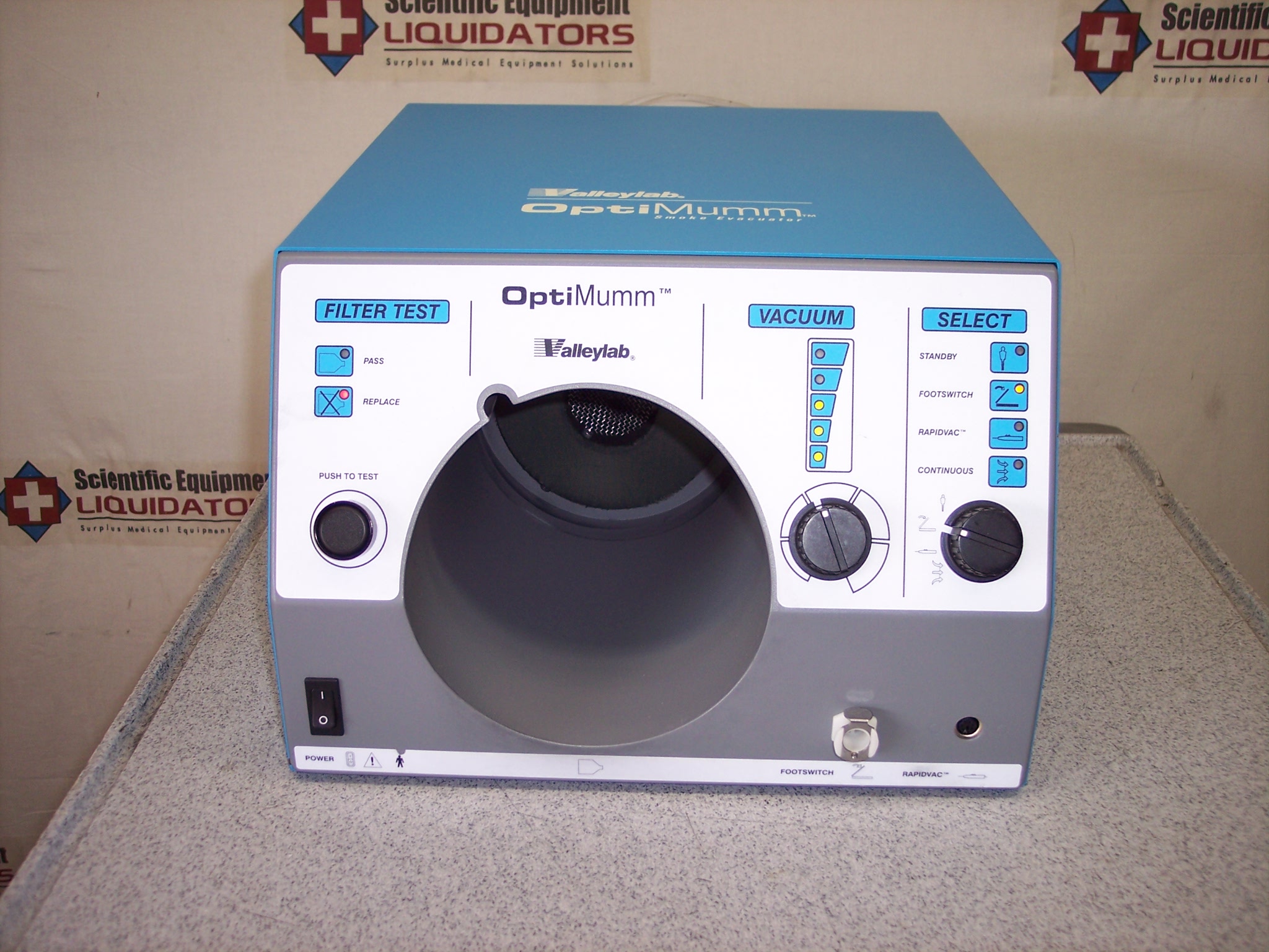 ValleyLab OptiMumm Smoke Evacuation System 