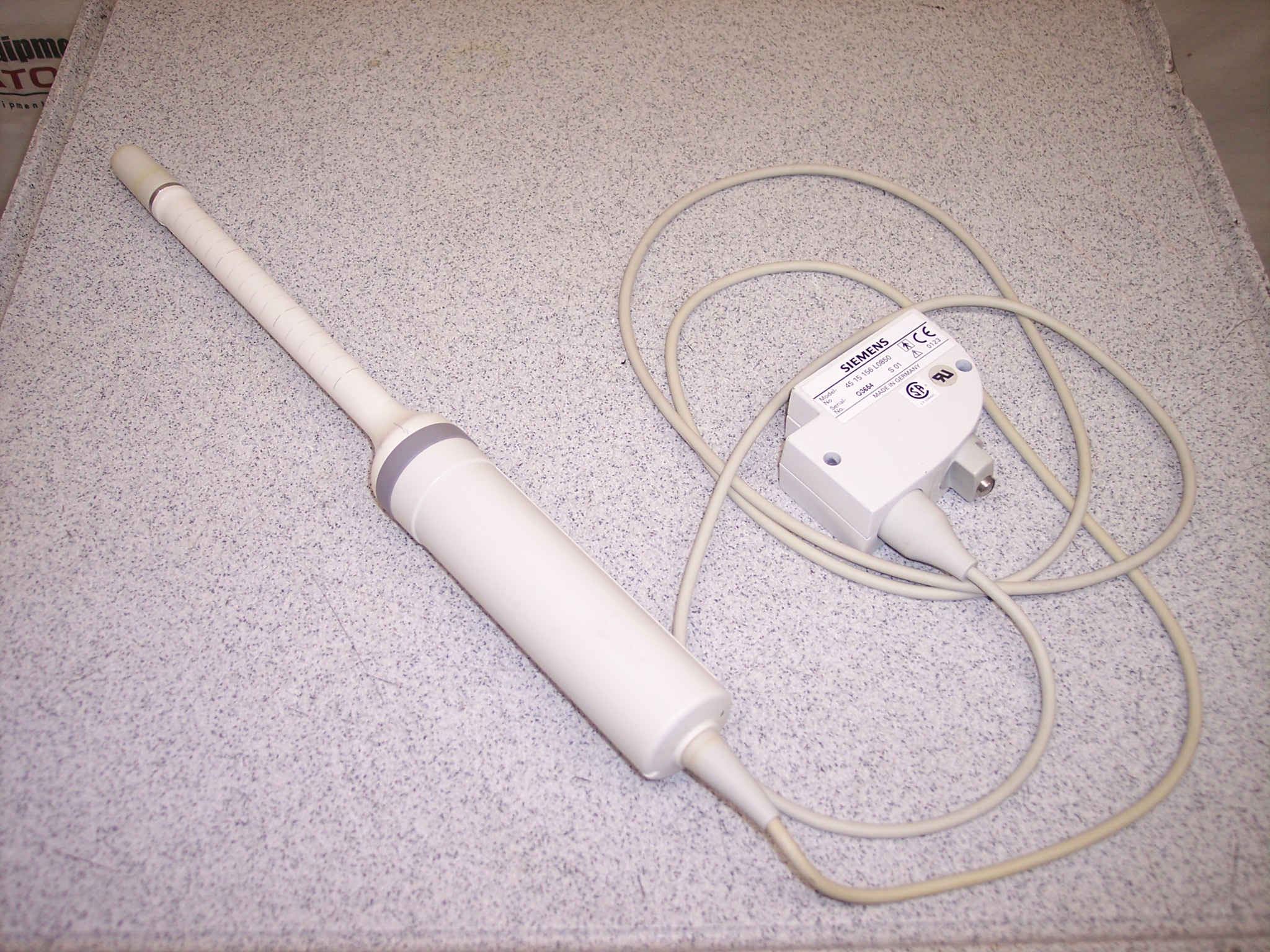 Siemens 45 15 156 L0850  Transvaginal Ultrasound Transducer Probe