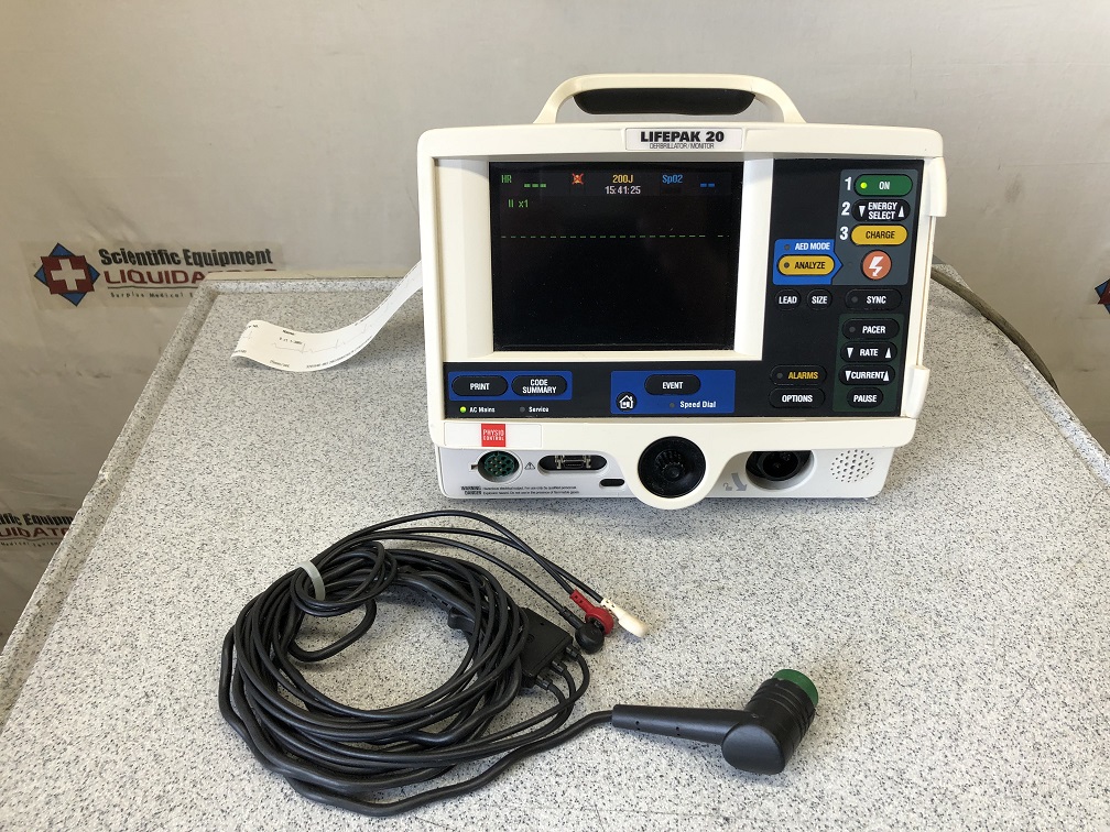 Physio Control Lifepak 20 Defibrillator / Monitor 