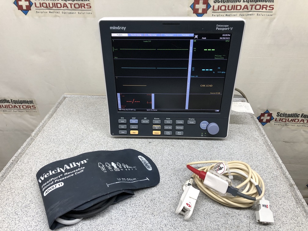 Mindray Datascope Passport V Multiparameter Patient Monitor  