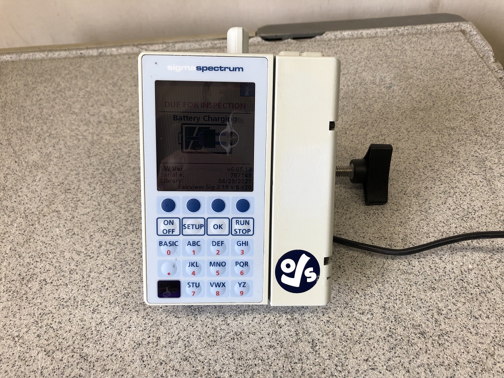 SIGMA Spectrum Infusion Pump   