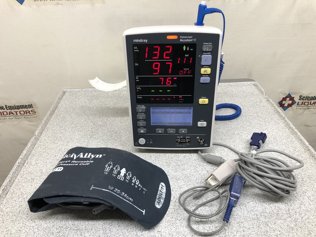 Mindray Datascope Accutorr V Vital Sign Monitor 