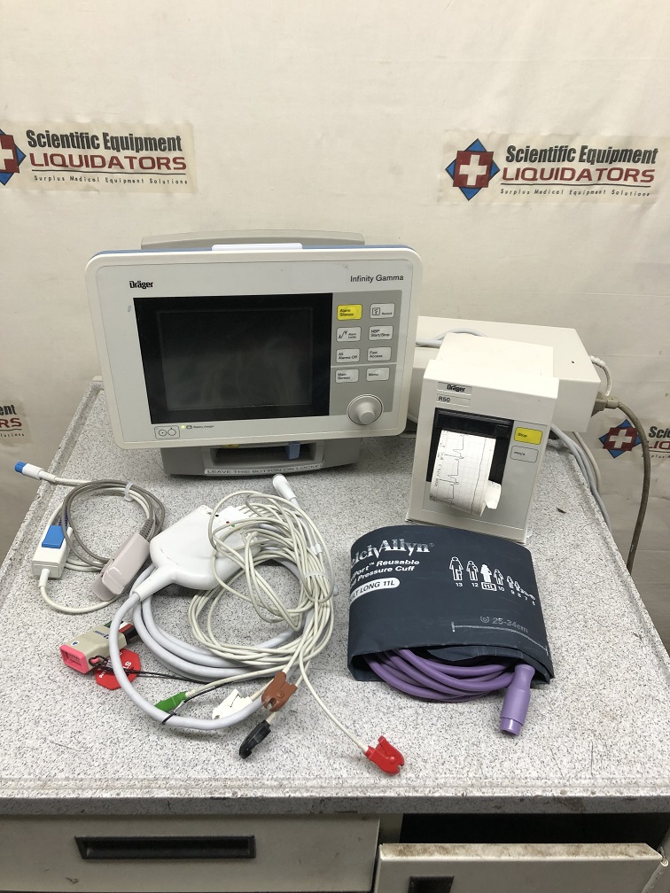 Drager Infinity Gamma Vital Signs Monitor