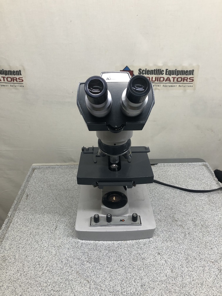 American Optical One-Ten Microscope