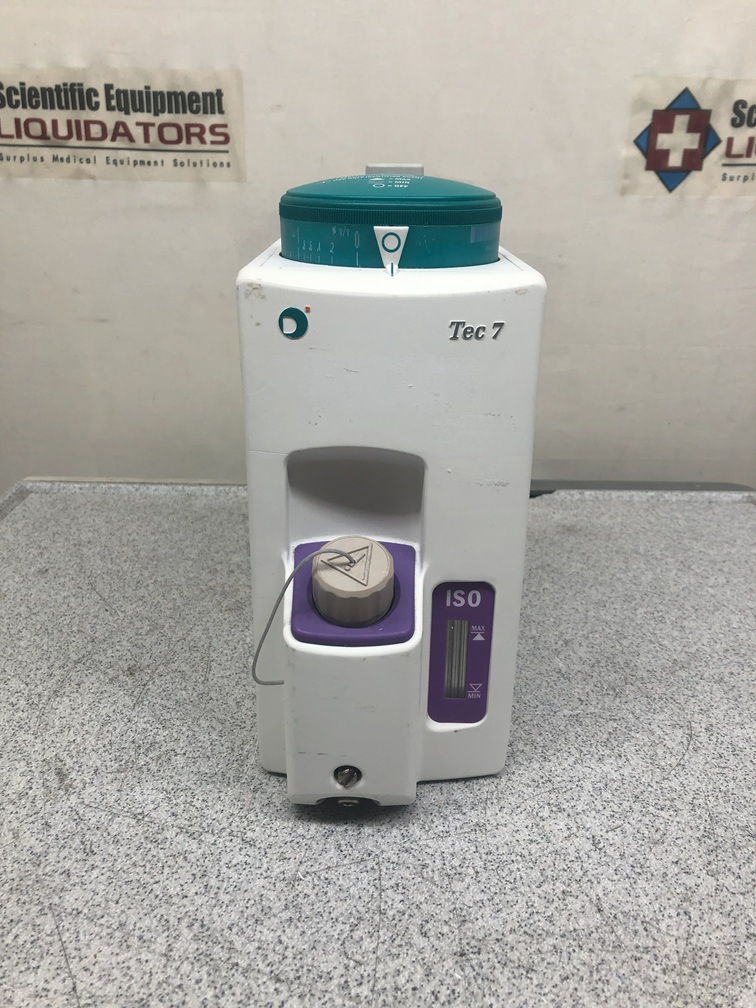 Datex-Ohmeda Tec 7 1175-9101-000 Isoflurane Anesthesia Vaporizer