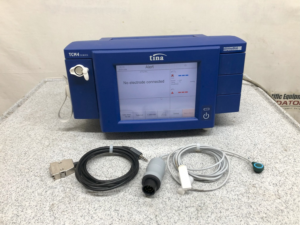 Radiometer Copenhagen ETX 391 Tina TCM 4 Series Transcutaneous Monitor