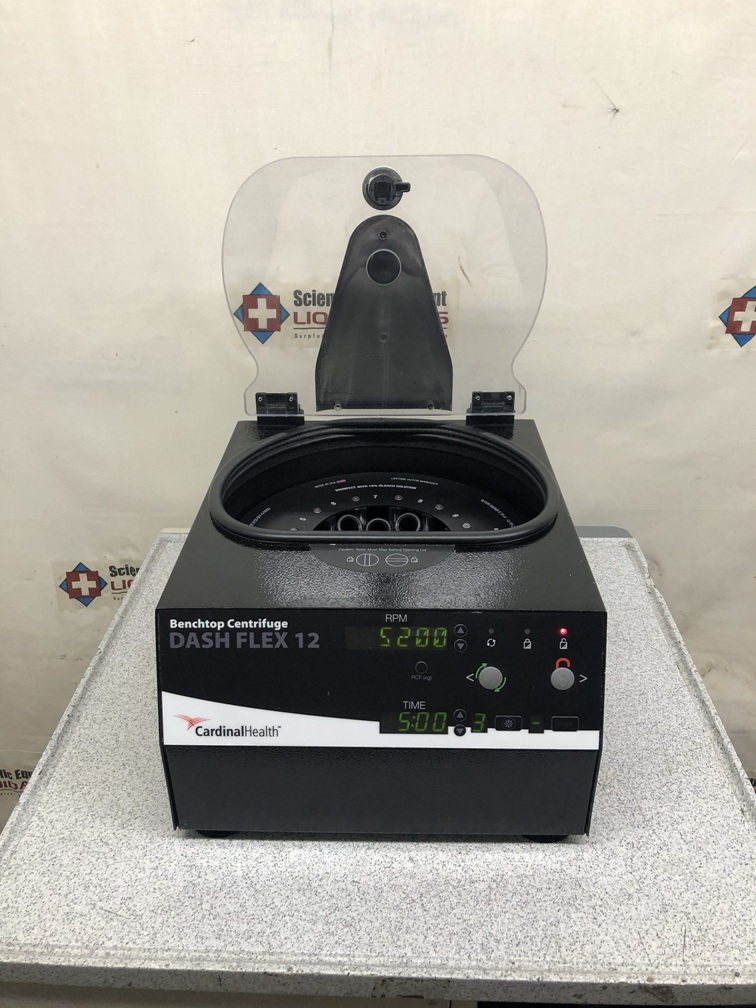 Drucker Dash Flex 12 Cardinal Benchtop STAT Centrifuge