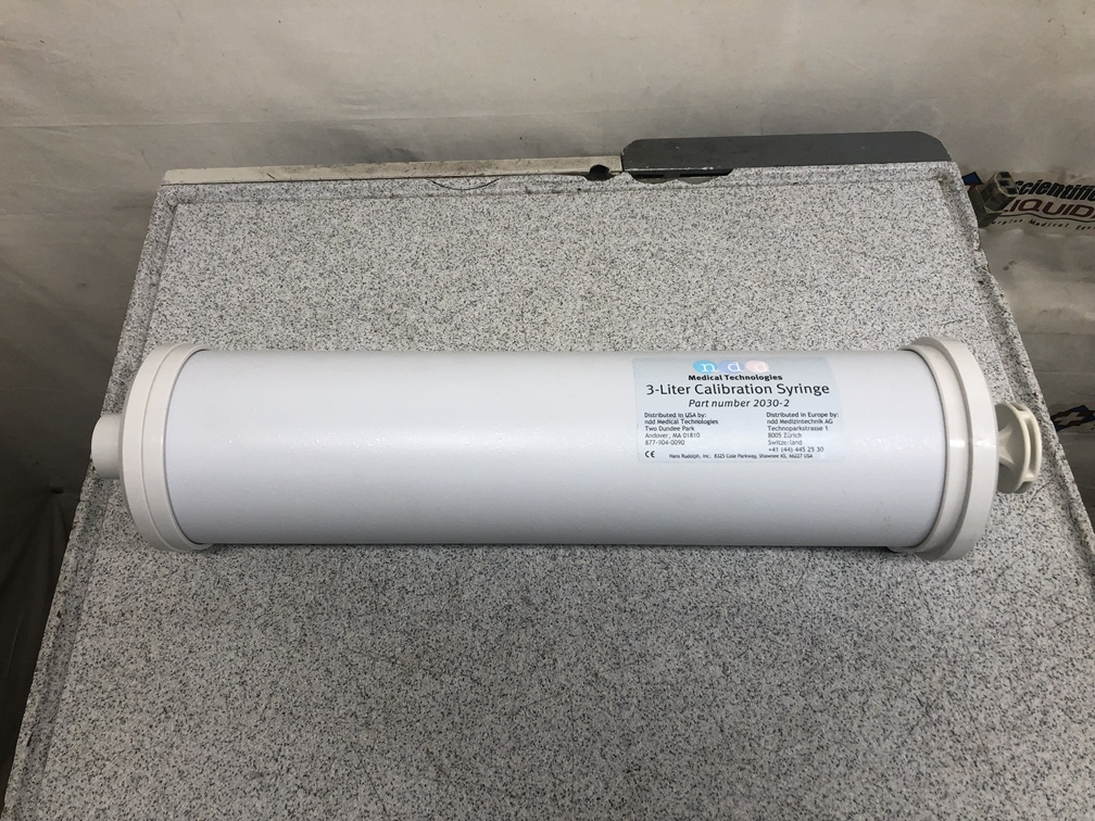 NDD Medical Technologies 2030-2, 3.0 Liter Calibration Syringe