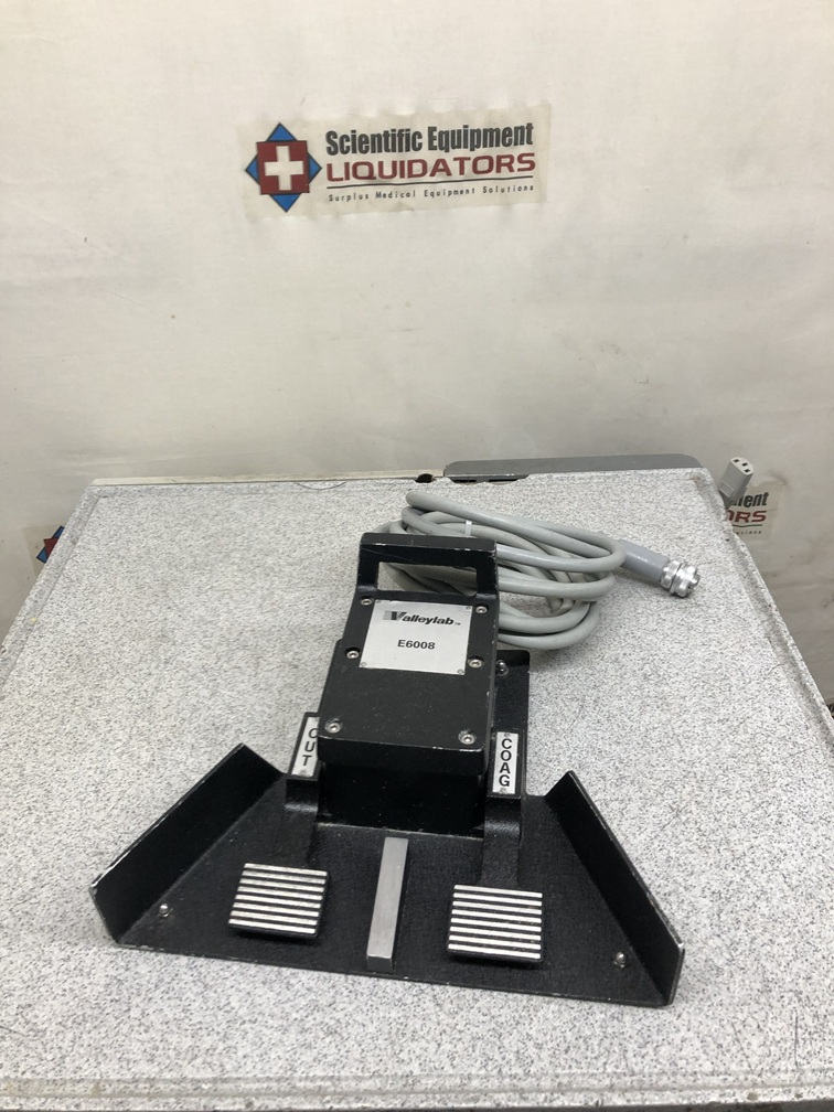 ValleyLab E6008 Water Resistant Electrosurgical Footswitch