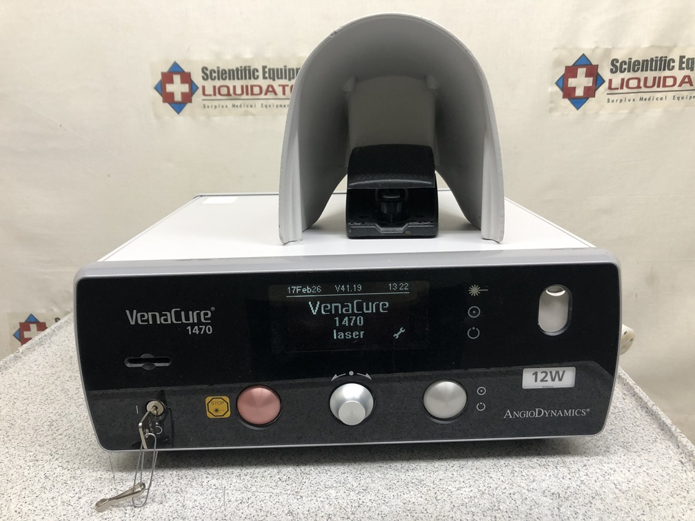 AngioDynamics VenaCure 1470 Laser with Footswitch and Key