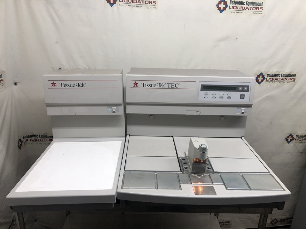 Tissue-Tek TEC 5 EMA-1 Tissue Embedding Console with TEC 5 CMA-1 Cryo Module