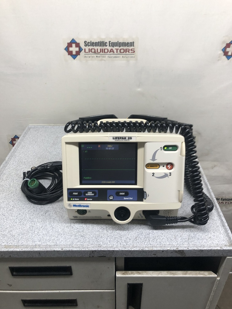 Medtronic Lifepak 20 Defibrillator / Monitor 