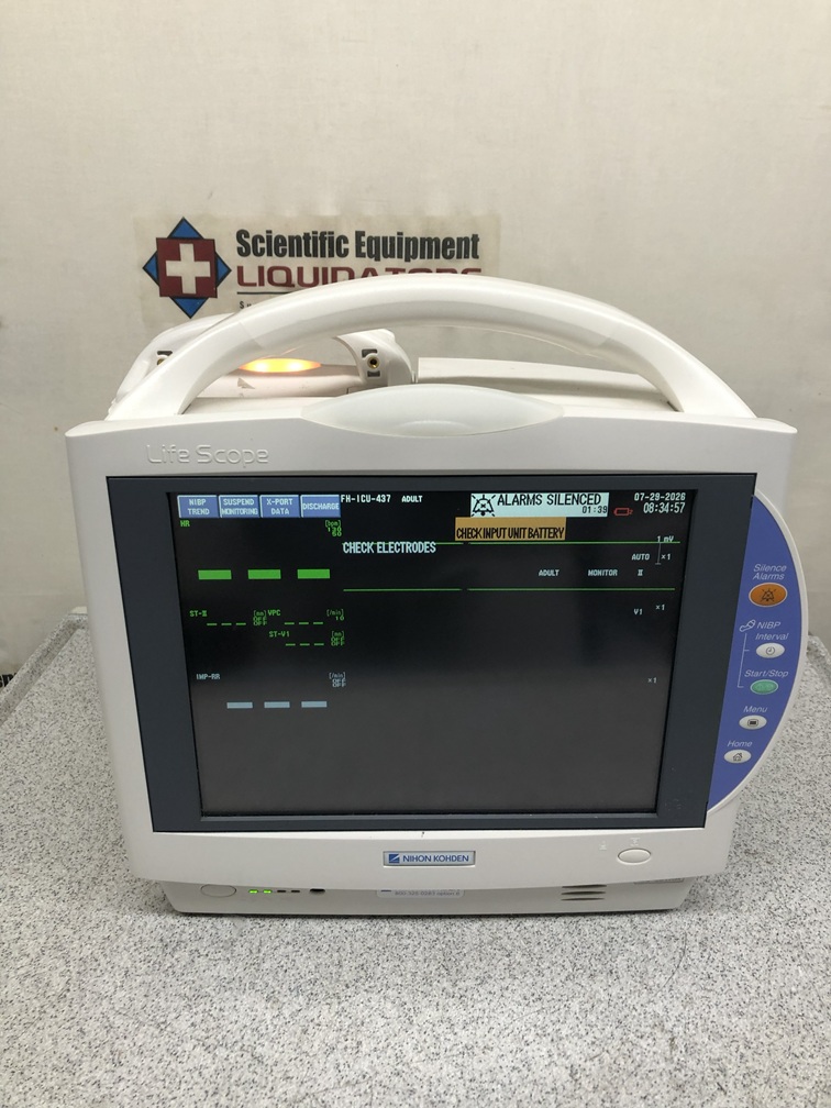 Nihon Kohden Lifescope MU-631RA Monitor with BSM-1753 Bedside Monitor System