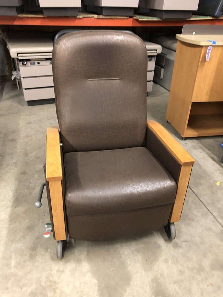Nemschoff Reclining Chair on Casters