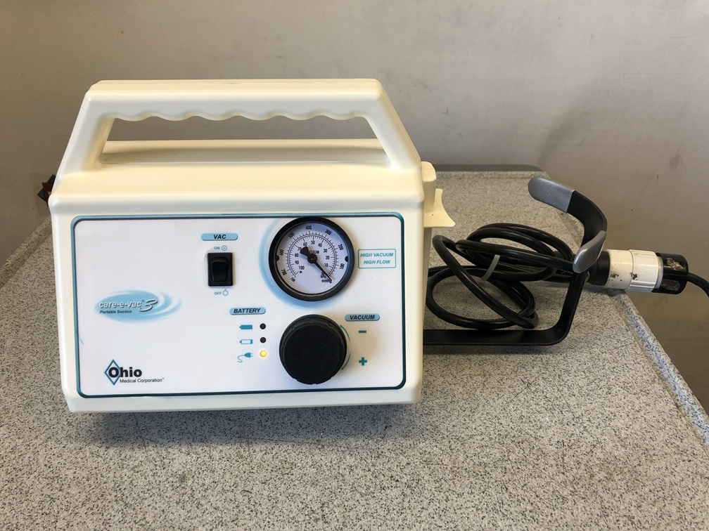 Ohio Medical Care-E-Vac 3 Suction Aspirator