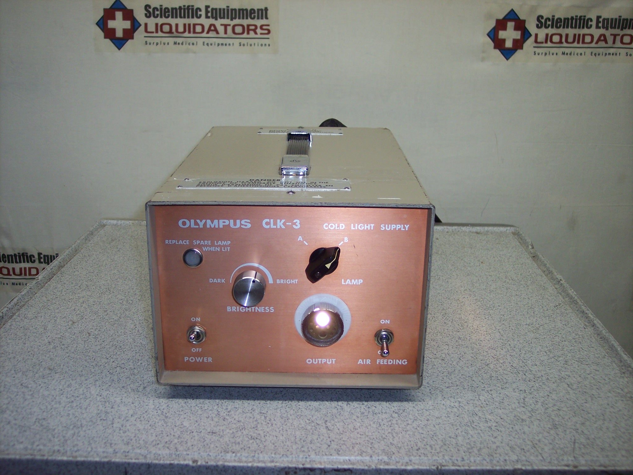 Olympus CLK-3 Cold Light Supply (Light S
