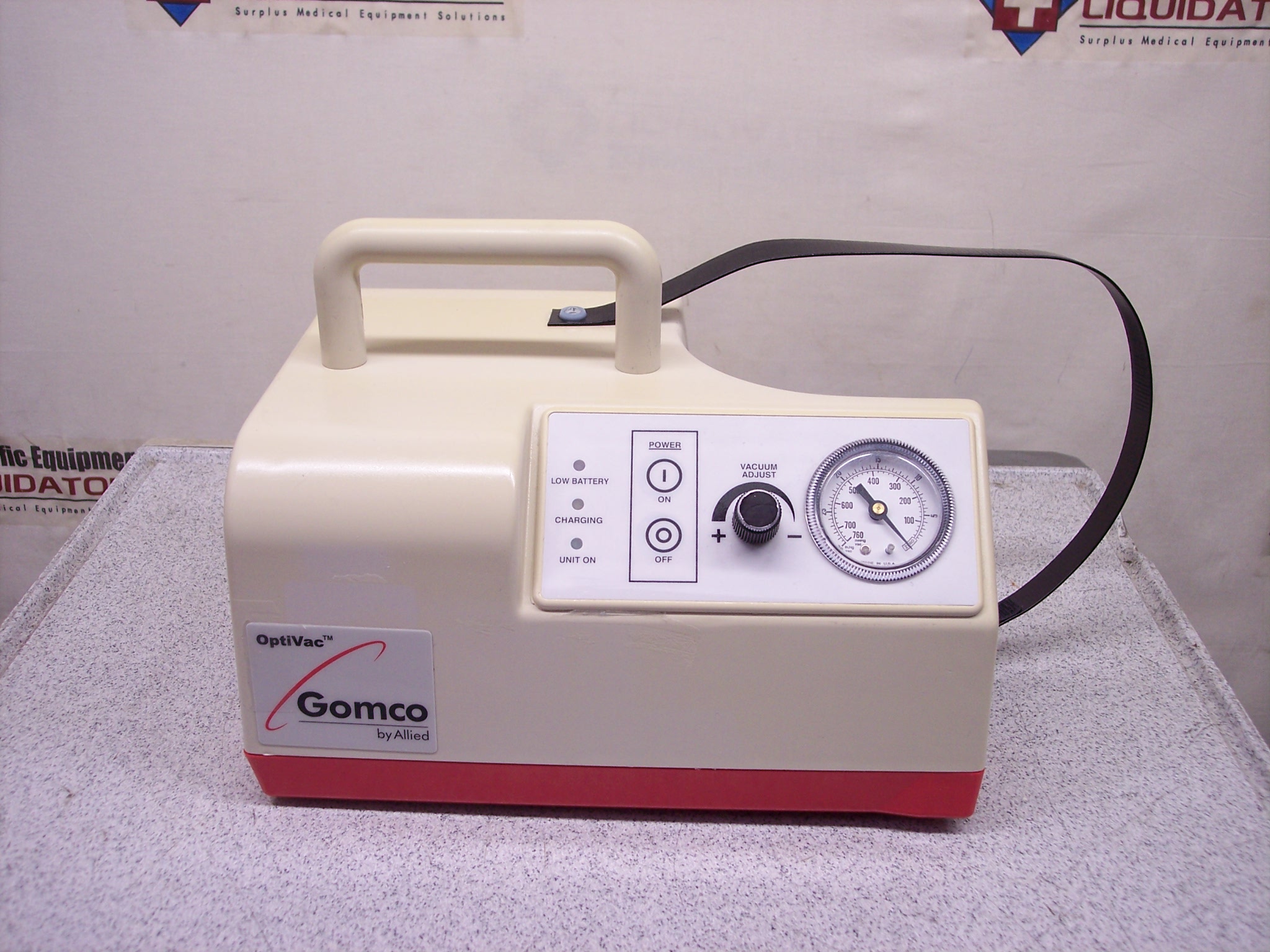 Gomco OptiVac S178 Portable Aspirator