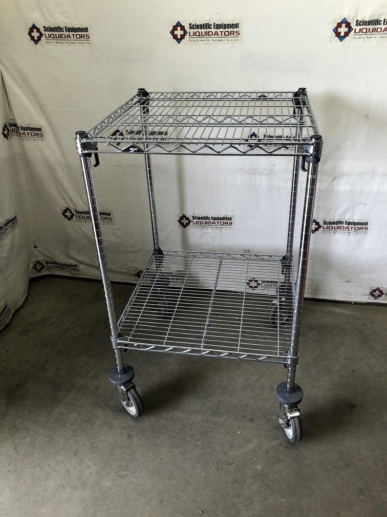 Metro 2 Shelf Wire Cart 