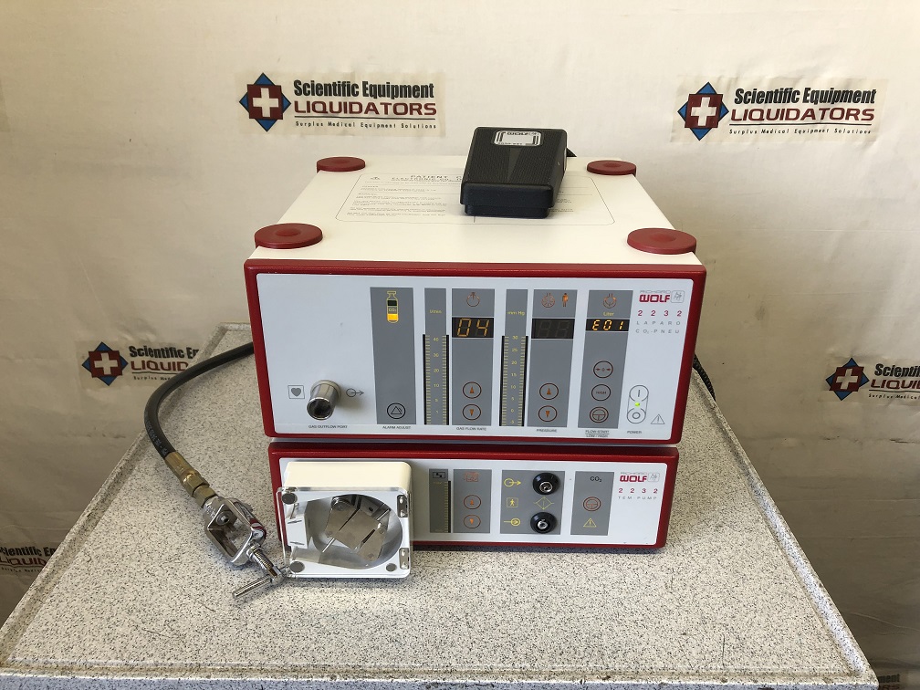 Richard Wolf 2232 Laparo CO2-PNEU Insufflator and TEM Pump System  