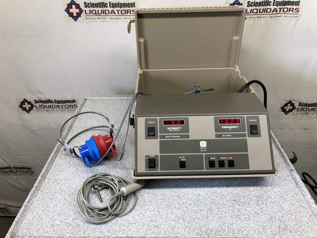 Maico MA 39 Hearing Instrument Test Audiometer 