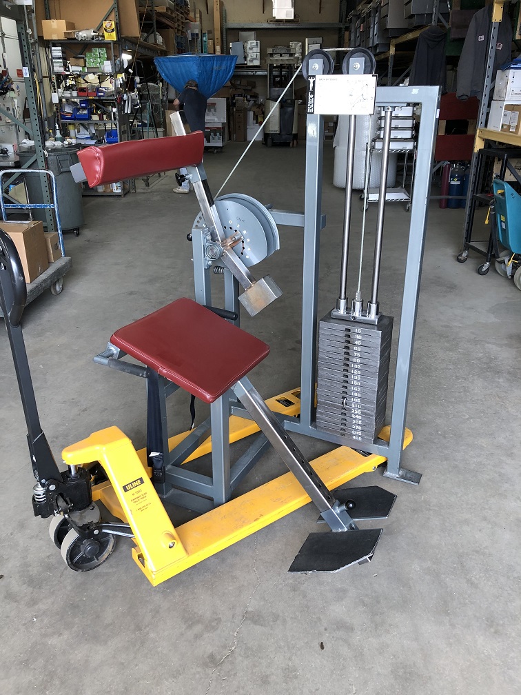 Olympus Fitness System Back Extension Weight Machine