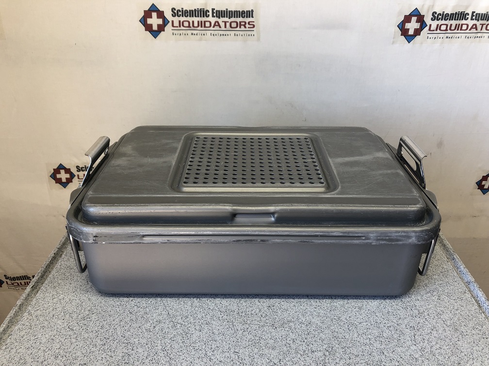 Genesis Sterilizer Tray (17" x 12" x 5") with   Basket (16" x 10 1/2" x 2 1/2")