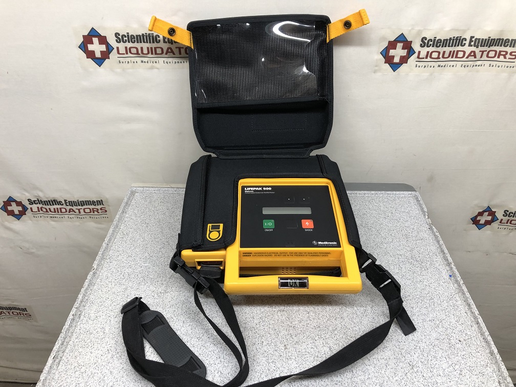 Medtronic Physio-Control Lifepak 500 Biphasic AED (Automated External Defibrillator)