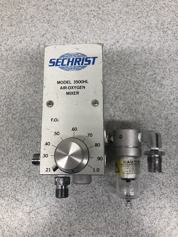 Sechrist 3500HL Air-Oxygen Mixer 