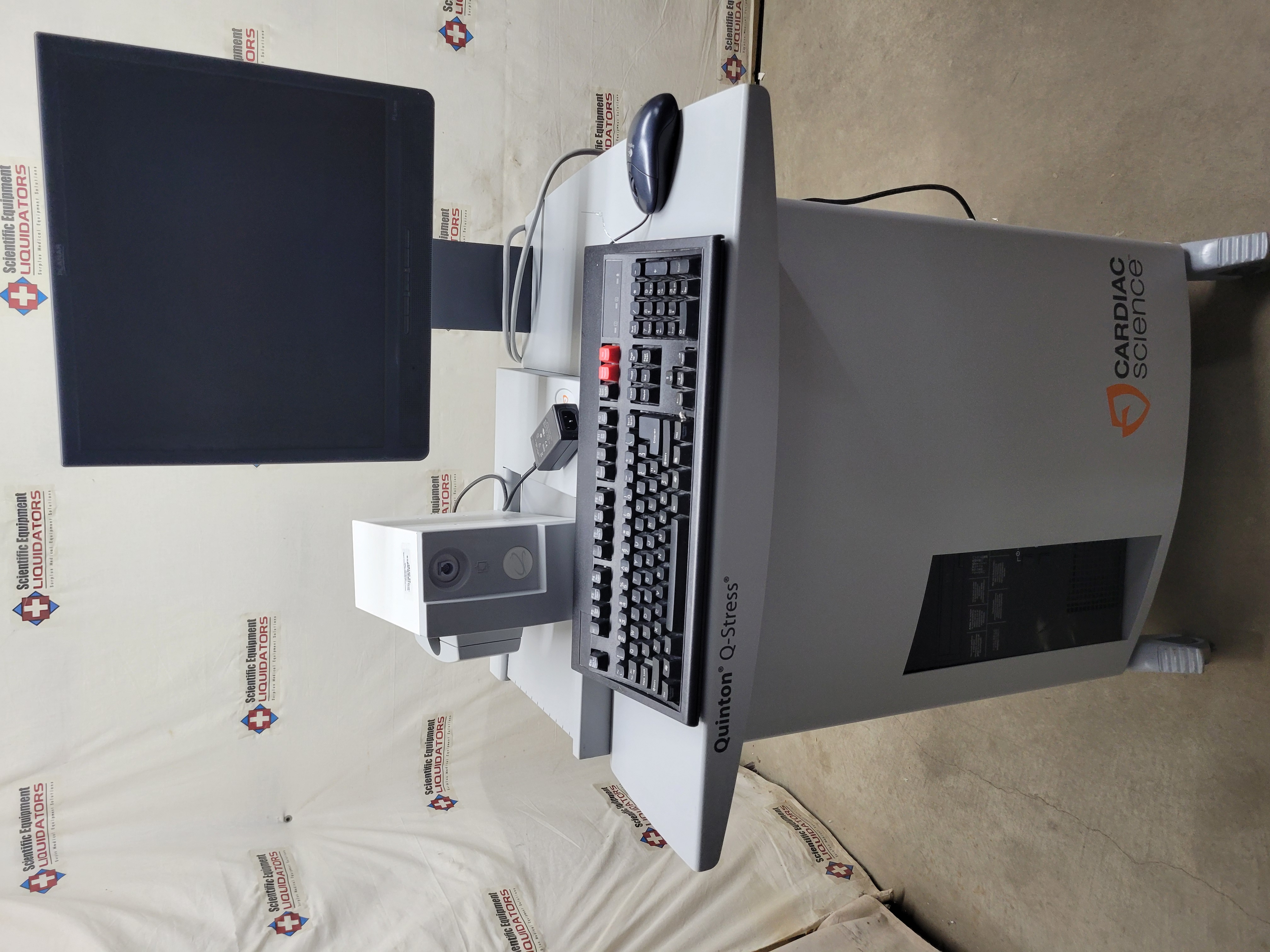 Cardiac Science TM55 Treadmill with QStress System  
