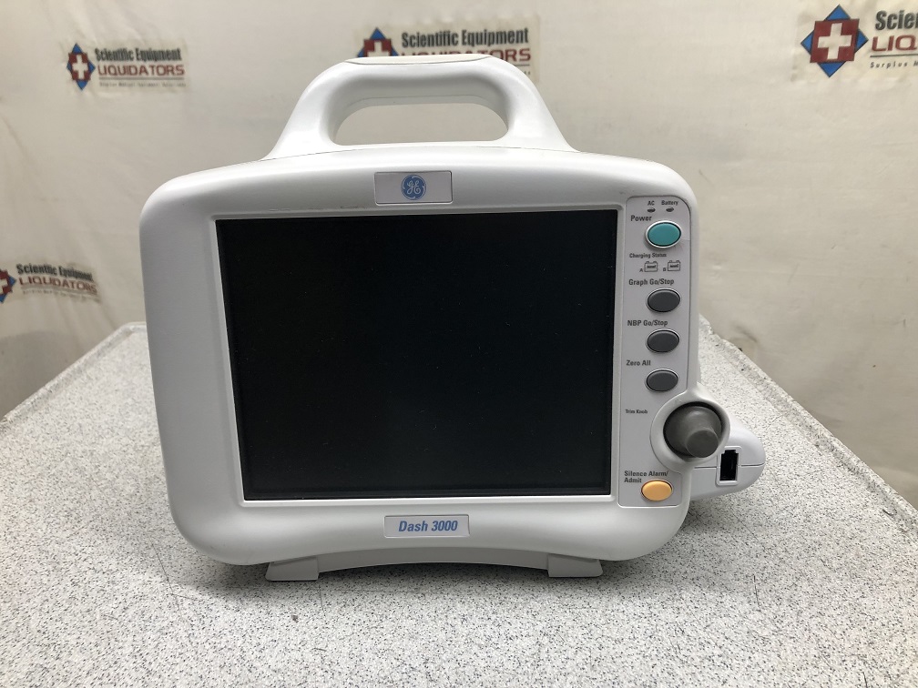 GE Dash 3000 Patient Monitor With Dash Capnoflex LF CO2 Module 2013427-001