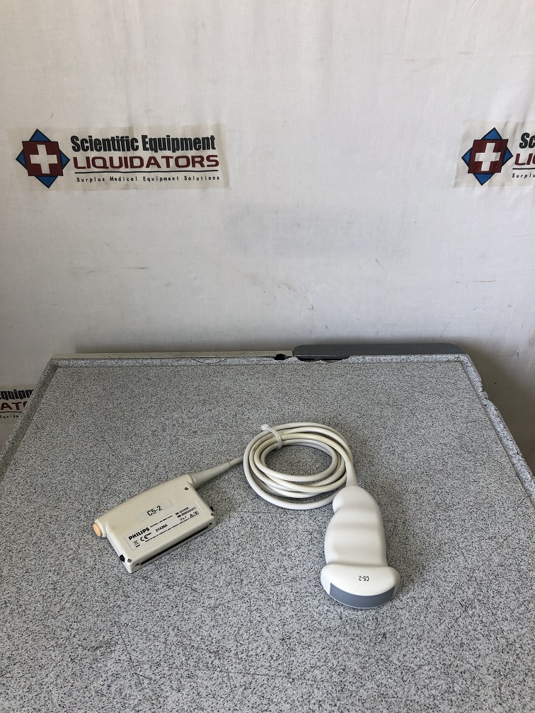 Philips C5-2 Broadband Curved Array Ultrasound Transducer 