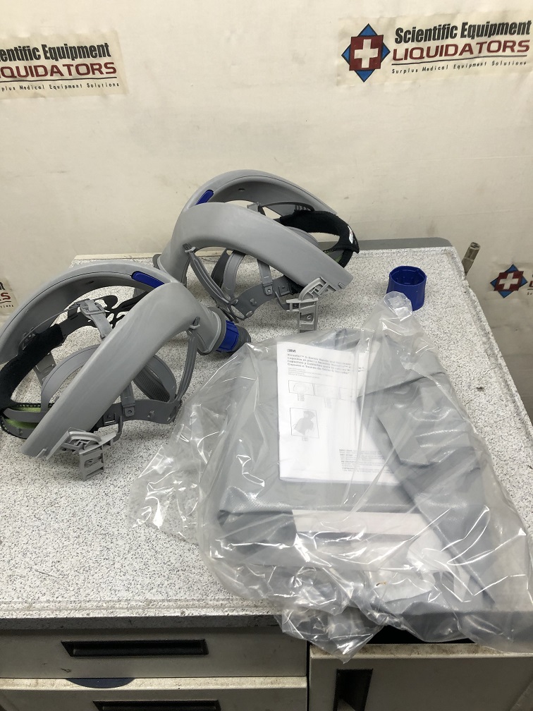 3M S-950 Versaflo Premium Head Suspension Set of 2 NEW Headsets (See Description)