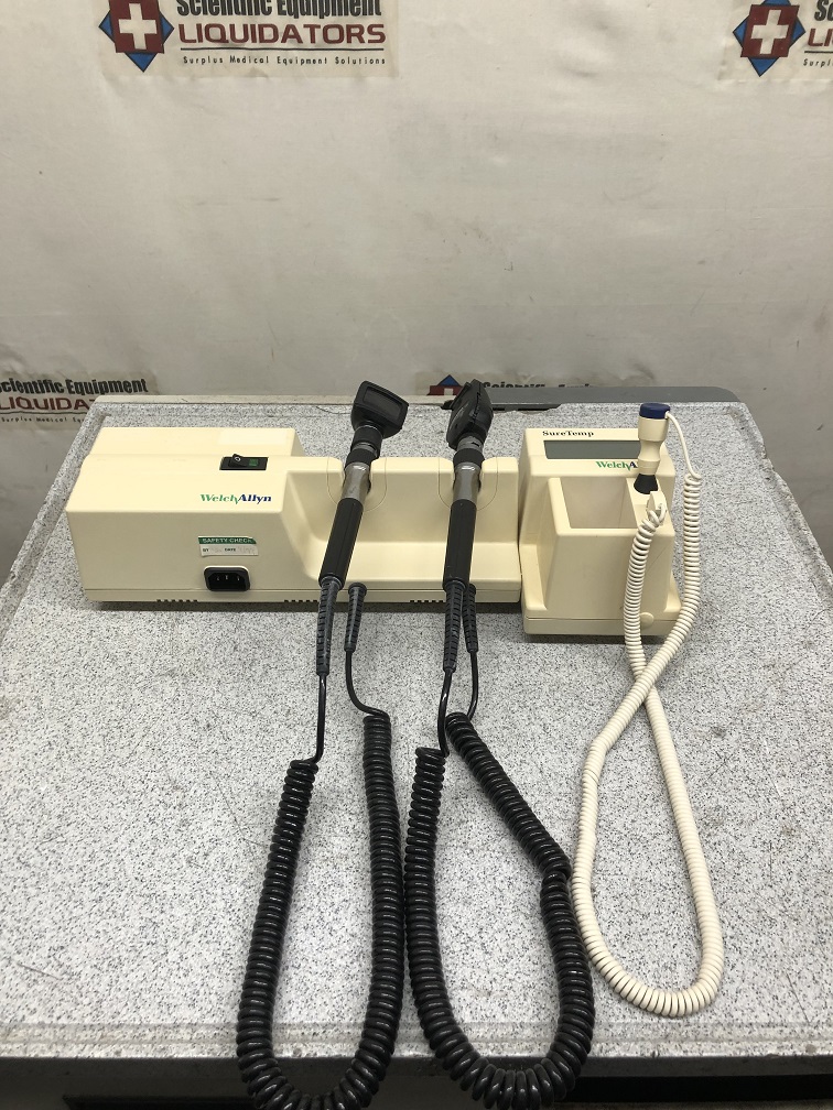 Welch Allyn 767 Oto/ Ophthalmoscope with 76751 SureTemp Thermometer