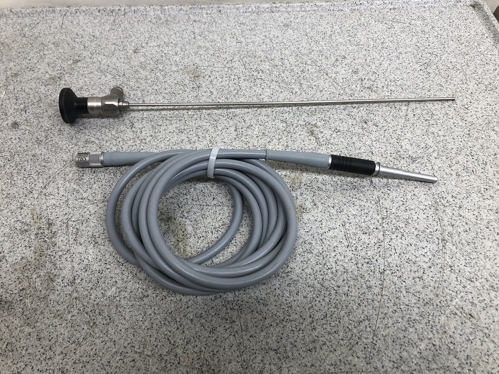 Hologic THS-01465 2.9mm 30° Hysteroscope with THS-01470 Fiber Optic Light Cable
